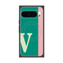 Premium Square Case with Pixelsnap［ Original - initial color line - V green ］