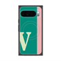 Premium Square Case with Pixelsnap［ Original - initial color line - V green ］