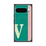 Premium Square Case with Pixelsnap［ Original - initial color line - V green ］