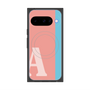 Premium Square Case with Pixelsnap［ Original - initial color line - A pink ］