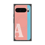 Premium Square Case with Pixelsnap［ Original - initial color line - A pink ］