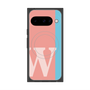 Premium Square Case with Pixelsnap［ Original - initial color line - W pink ］