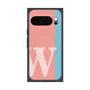 Premium Square Case with Pixelsnap［ Original - initial color line - W pink ］