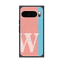 Premium Square Case with Pixelsnap［ Original - initial color line - W pink ］
