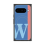 Premium Square Case with Pixelsnap［ Original - initial color line - W blue ］