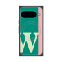 Premium Square Case with Pixelsnap［ Original - initial color line - W green ］