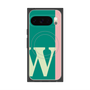 Premium Square Case with Pixelsnap［ Original - initial color line - W green ］