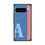 Premium Square Case with Pixelsnap［ Original - initial color line - A blue ］