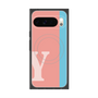 Premium Square Case with Pixelsnap［ Original - initial color line - Y pink ］