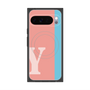 Premium Square Case with Pixelsnap［ Original - initial color line - Y pink ］