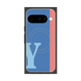 Premium Square Case with Pixelsnap［ Original - initial color line - Y blue ］