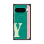 Premium Square Case with Pixelsnap［ Original - initial color line - Y green ］