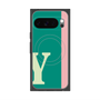 Premium Square Case with Pixelsnap［ Original - initial color line - Y green ］