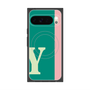Premium Square Case with Pixelsnap［ Original - initial color line - Y green ］
