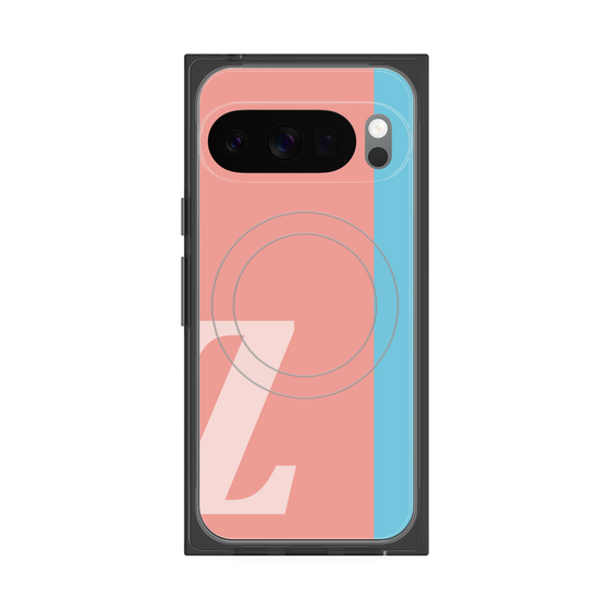 Premium Square Case with Pixelsnap［ Original - initial color line - Z pink ］
