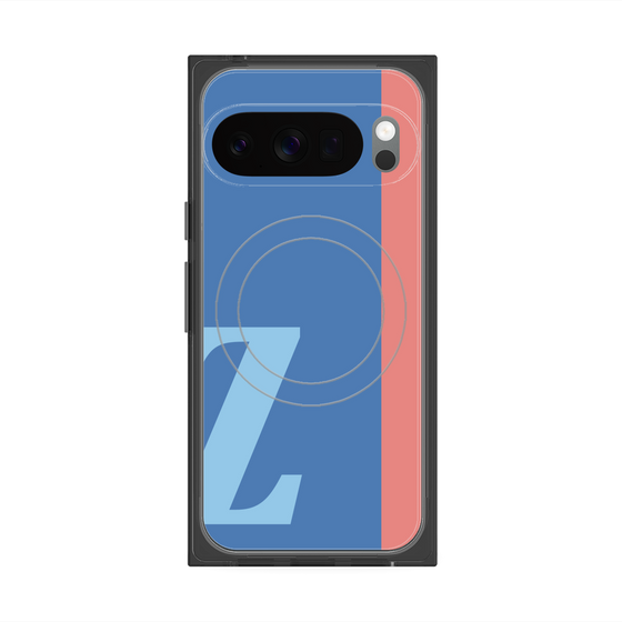 Premium Square Case with Pixelsnap［ Original - initial color line - Z blue ］