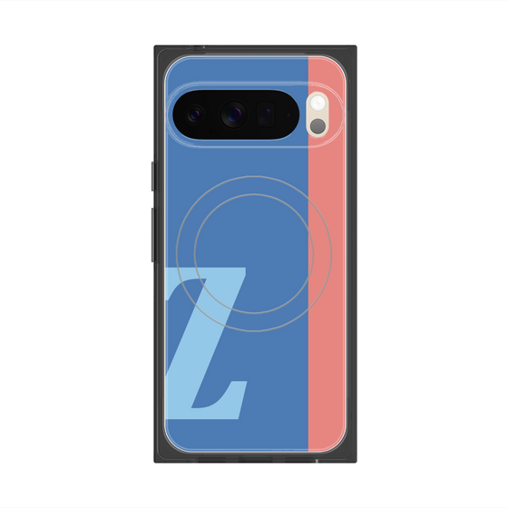 Premium Square Case with Pixelsnap［ Original - initial color line - Z blue ］