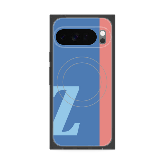 Premium Square Case with Pixelsnap［ Original - initial color line - Z blue ］
