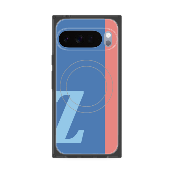 Premium Square Case with Pixelsnap［ Original - initial color line - Z blue ］