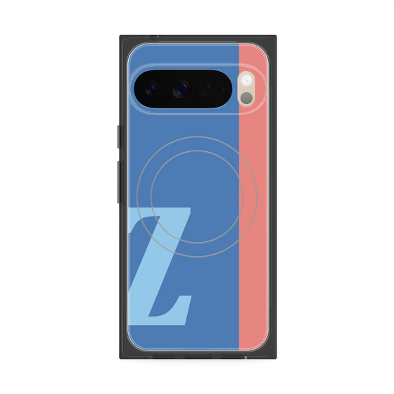 Premium Square Case with Pixelsnap［ Original - initial color line - Z blue ］