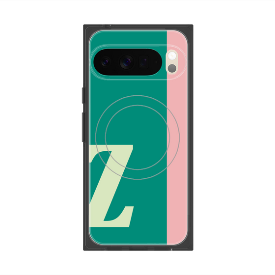 Premium Square Case with Pixelsnap［ Original - initial color line - Z green ］