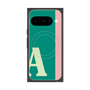 Premium Square Case with Pixelsnap［ Original - initial color line - A green ］