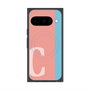 Premium Square Case with Pixelsnap［ Original - initial color line - C pink ］
