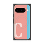 Premium Square Case with Pixelsnap［ Original - initial color line - C pink ］