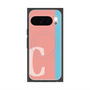 Premium Square Case with Pixelsnap［ Original - initial color line - C pink ］