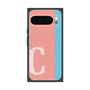 Premium Square Case with Pixelsnap［ Original - initial color line - C pink ］