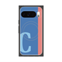 Premium Square Case with Pixelsnap［ Original - initial color line - C blue ］