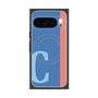 Premium Square Case with Pixelsnap［ Original - initial color line - C blue ］