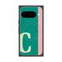 Premium Square Case with Pixelsnap［ Original - initial color line - C green ］