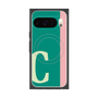 Premium Square Case with Pixelsnap［ Original - initial color line - C green ］