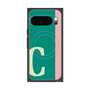 Premium Square Case with Pixelsnap［ Original - initial color line - C green ］