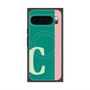 Premium Square Case with Pixelsnap［ Original - initial color line - C green ］