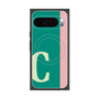 Premium Square Case with Pixelsnap［ Original - initial color line - C green ］