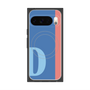 Premium Square Case with Pixelsnap［ Original - initial color line - D blue ］
