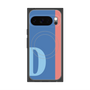 Premium Square Case with Pixelsnap［ Original - initial color line - D blue ］