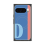 Premium Square Case with Pixelsnap［ Original - initial color line - D blue ］