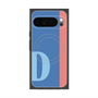 Premium Square Case with Pixelsnap［ Original - initial color line - D blue ］