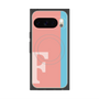 Premium Square Case with Pixelsnap［ Original - initial color line - F pink ］