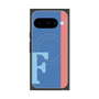 Premium Square Case with Pixelsnap［ Original - initial color line - F blue ］