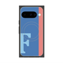 Premium Square Case with Pixelsnap［ Original - initial color line - F blue ］