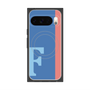 Premium Square Case with Pixelsnap［ Original - initial color line - F blue ］