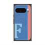 Premium Square Case with Pixelsnap［ Original - initial color line - F blue ］