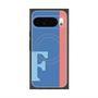 Premium Square Case with Pixelsnap［ Original - initial color line - F blue ］