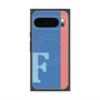 Premium Square Case with Pixelsnap［ Original - initial color line - F blue ］