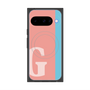 Premium Square Case with Pixelsnap［ Original - initial color line - G pink ］