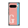 Premium Square Case with Pixelsnap［ Original - initial color line - G pink ］